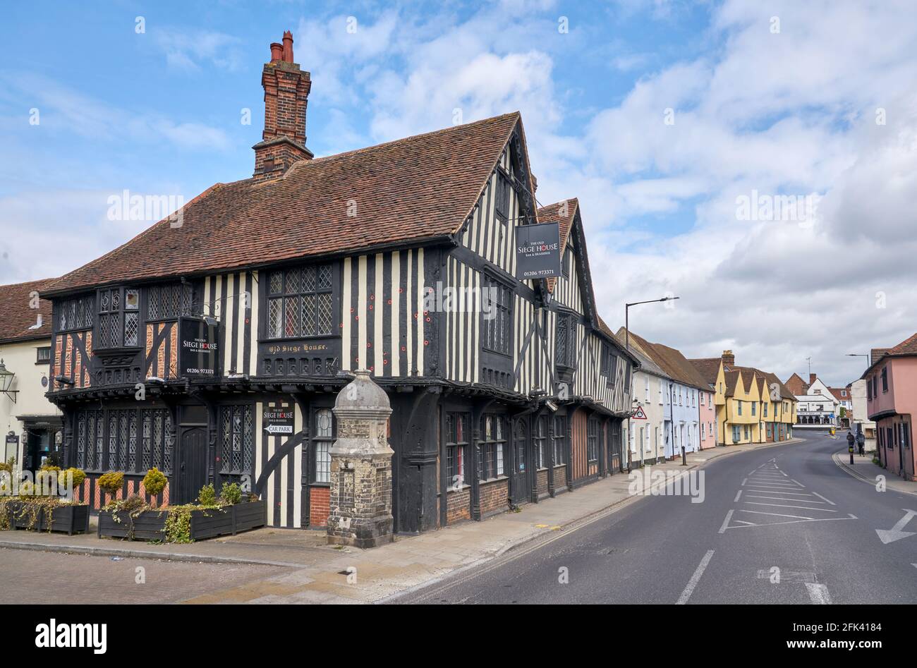 siege house colchester Stock Photo - Alamy