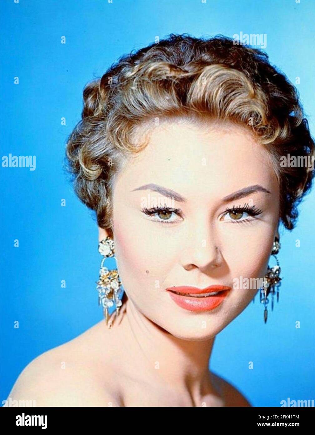 MITZI GAYNOR American dancer and film actress about 1955 Stock Photo