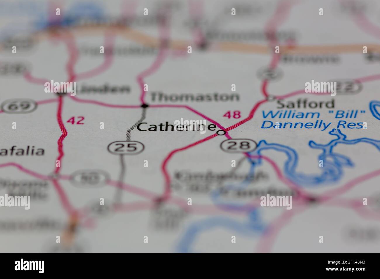 Catherine alabama map hires stock photography and images Alamy