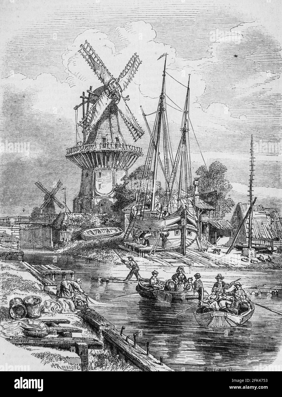 Ancien moulin historique hires stock photography and images Alamy