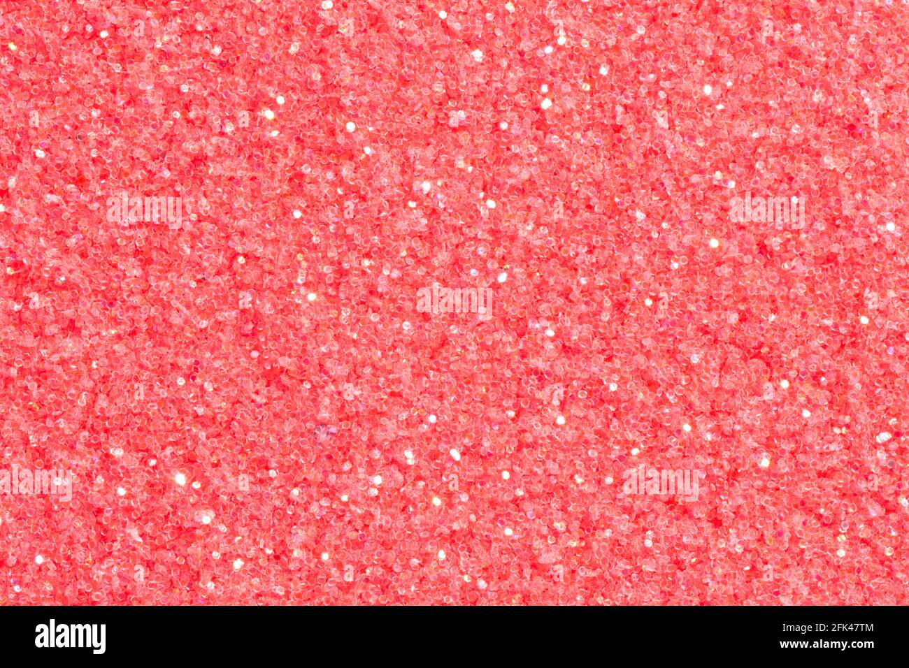Saturated rose background with glitter. Texture for Christmas and New Year's concerts. Stock Photo