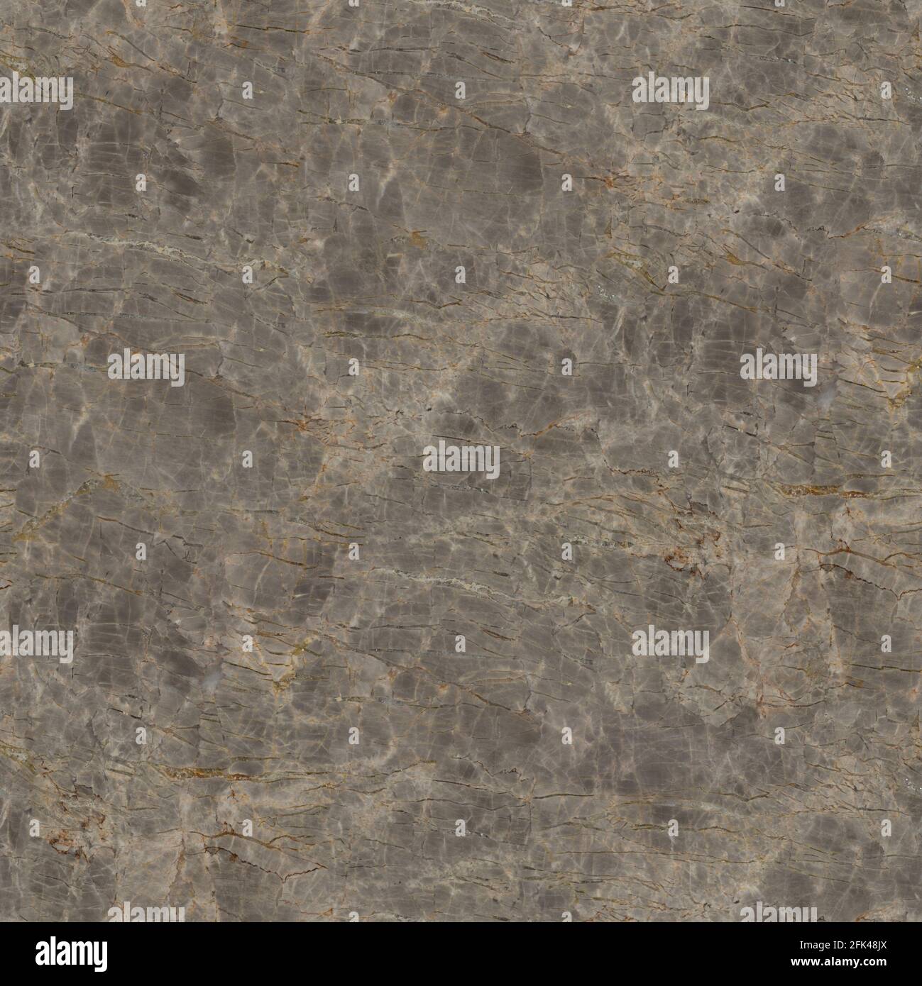 Brown marble background. Seamless square texture, tile ready. Stock Photo