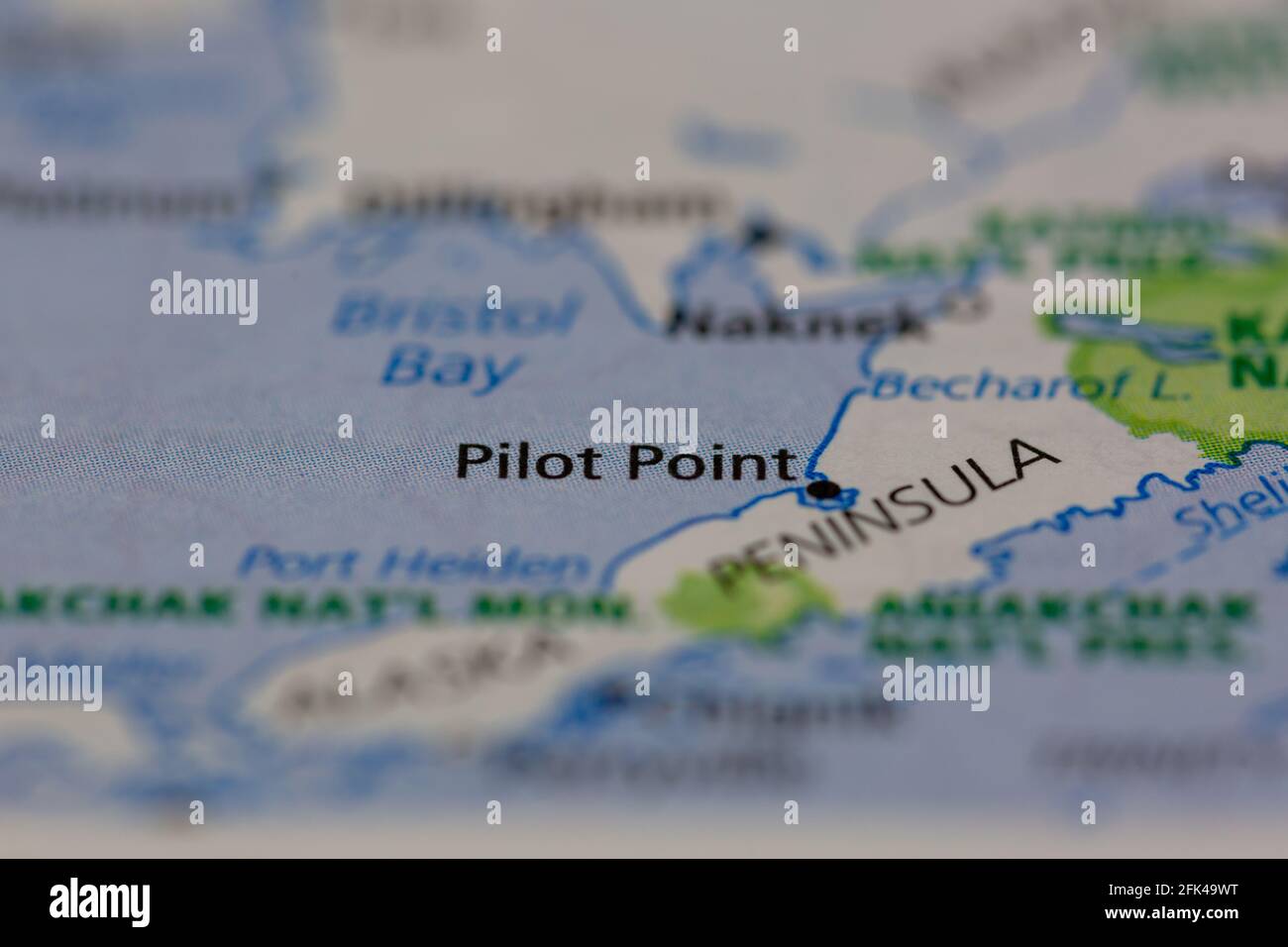 Pilot point alaska map hires stock photography and images Alamy