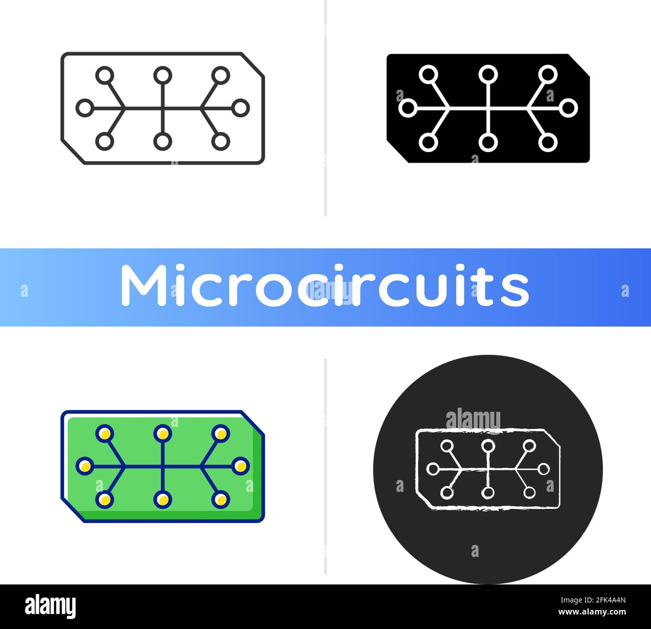 Electrical computer parts icon Stock Vector