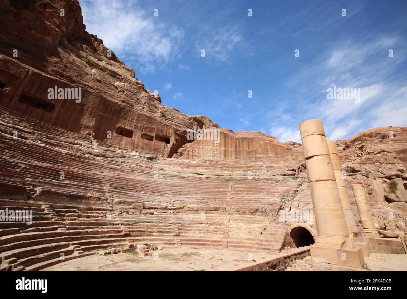 Nabataean theater hi-res stock photography and images - Alamy