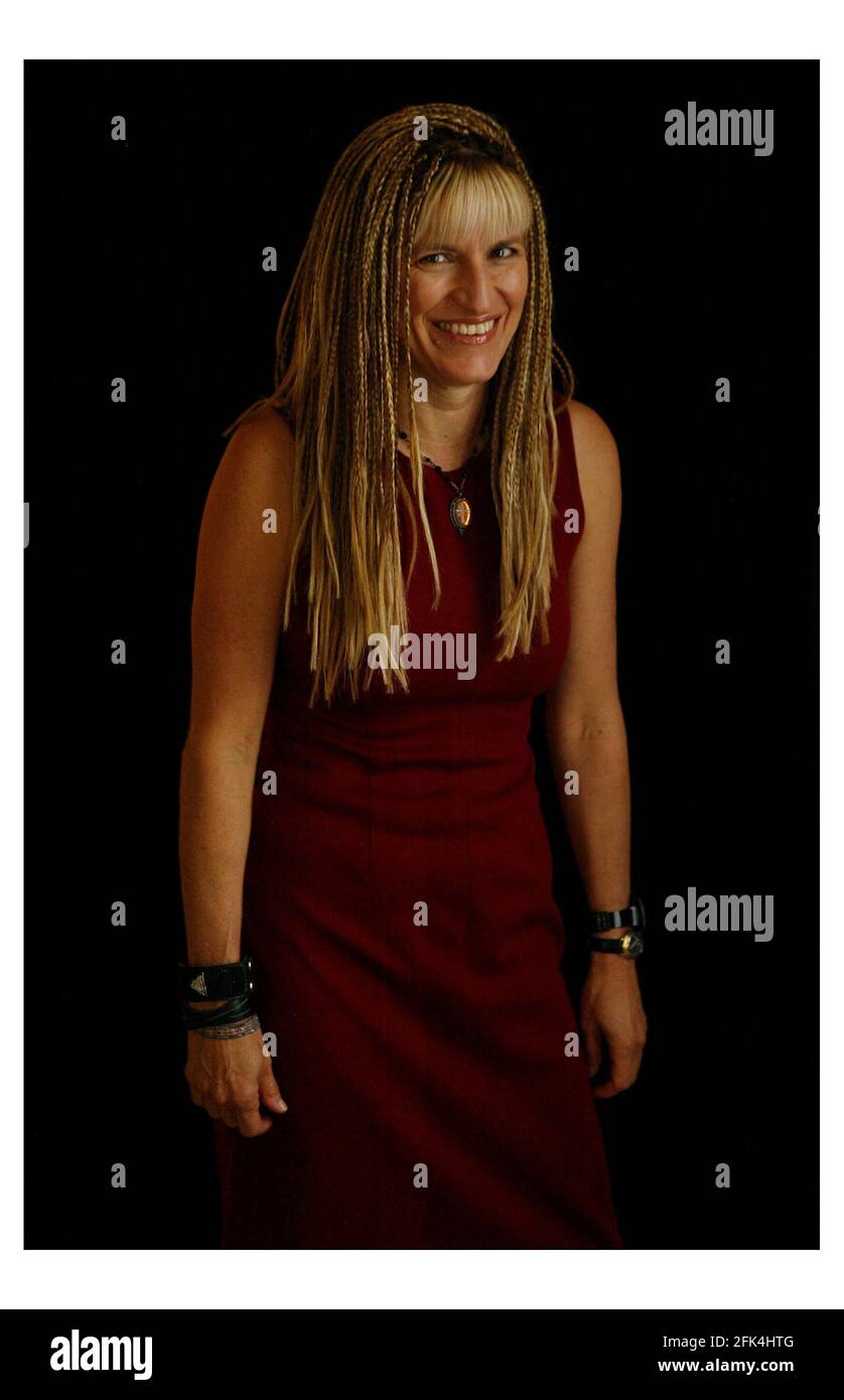 Catherine Hardwicke, director, in London for the launch of the film ThirteenPhotograph by David Sandison 3/11/2003 Stock Photo