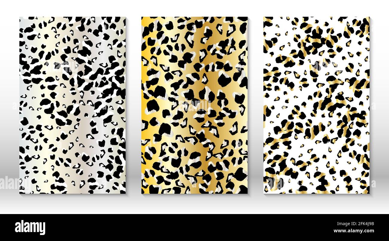 Animal skin leopard pattern. Cheetah print. Covers design template. Leopard  print design. Vector Stock Vector Image & Art - Alamy