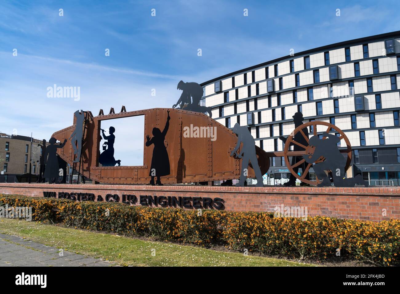 Lincoln Tank Memorial Lincoln, Lincolnshire Stock Photo Alamy