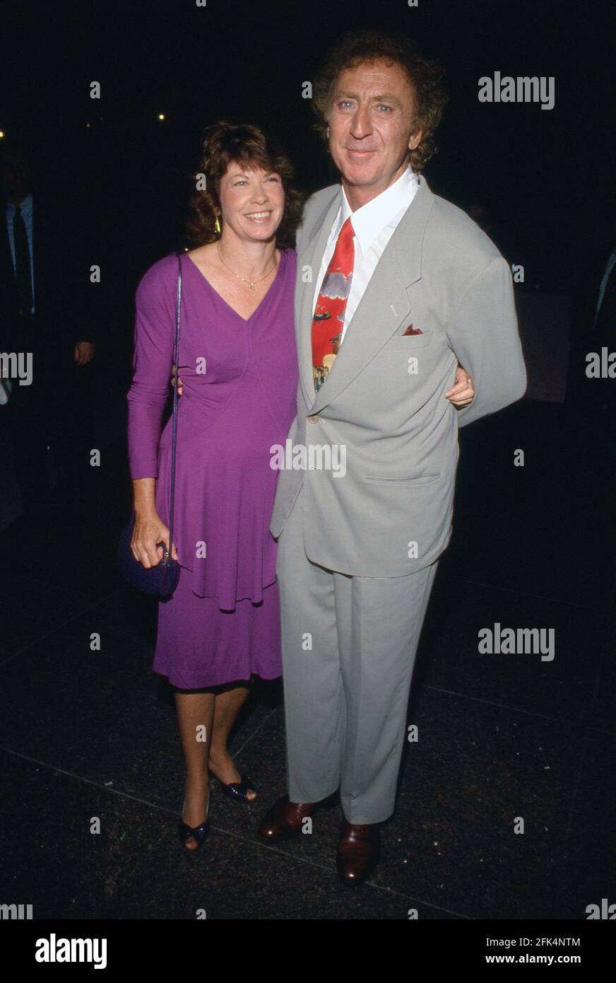 Gene Wilder and Karen Boyer Circa 1995 Credit: Ralph Dominguez