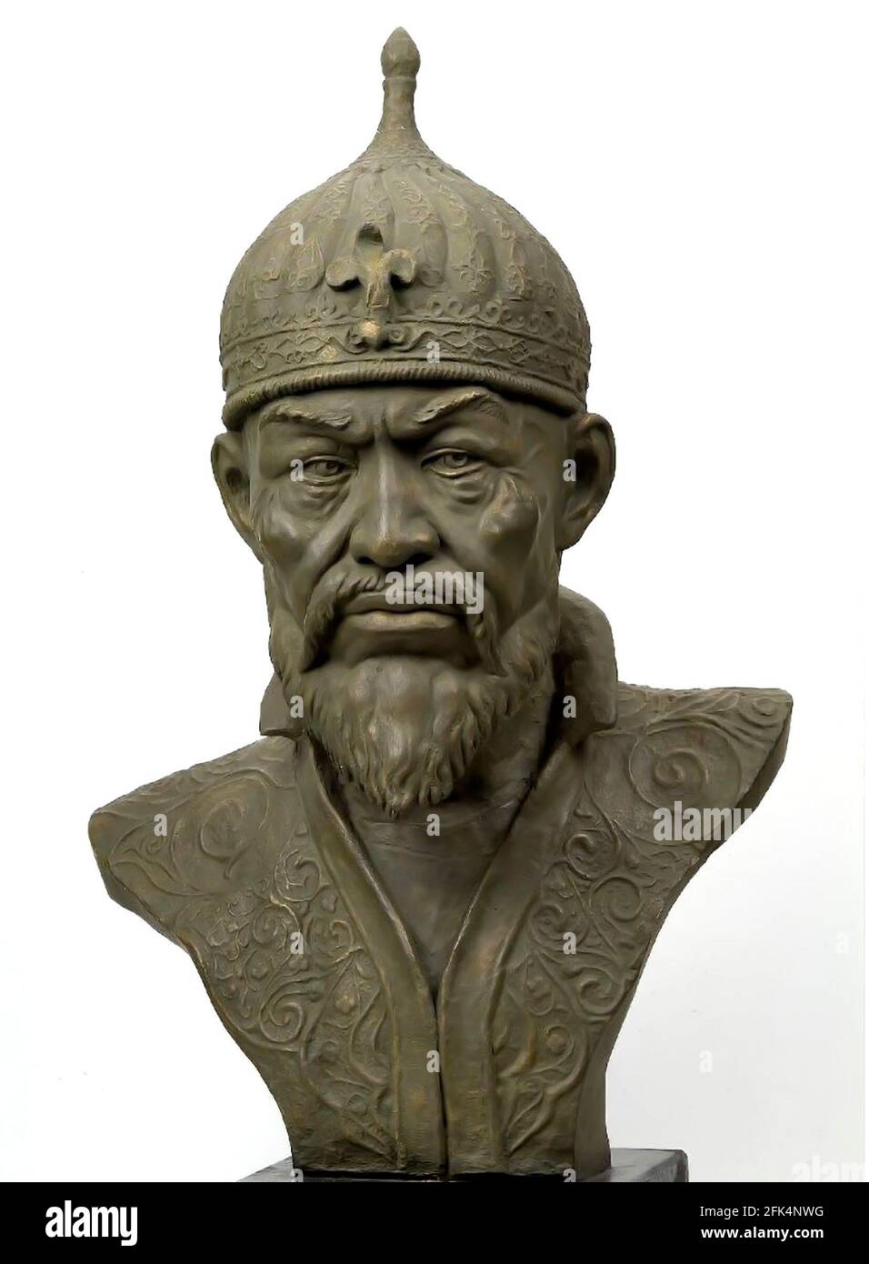 Tamerlane. Facial reconstruction of the Turco-Mongol conqueror, Timur ( 1336-1405) Stock Photo