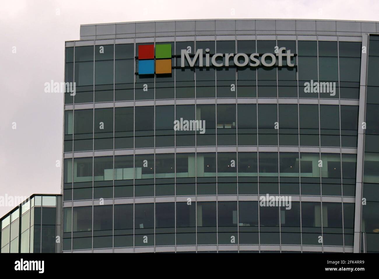 A Microsoft office building seen in Bellevue,  company  announced its Q2 earnings on 27th Apr 2021. (Photo by Toby Scott / SOPA  Images/Sipa USA Stock Photo - Alamy
