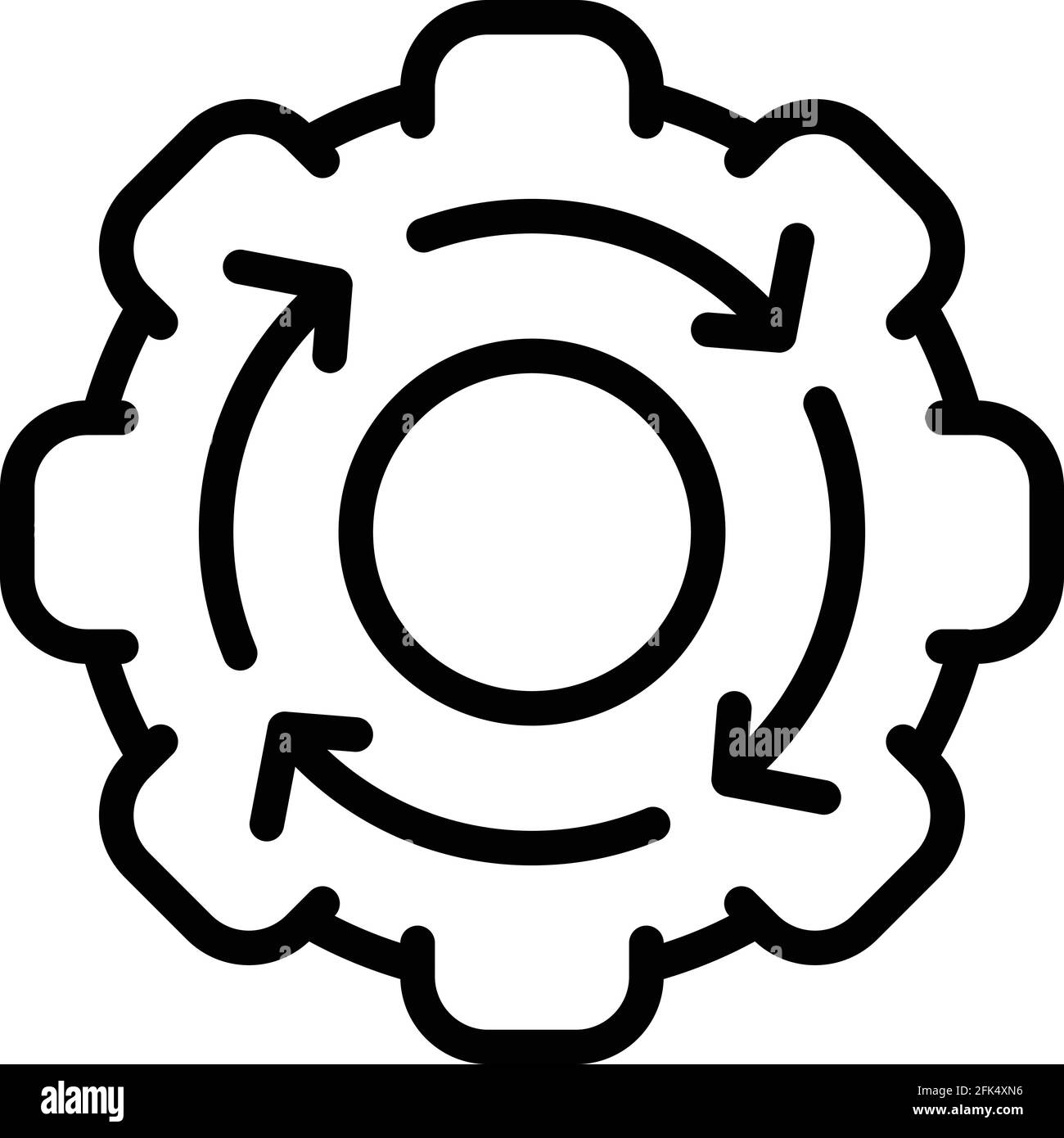 Implementation icon. Outline Implementation vector icon for web design ...