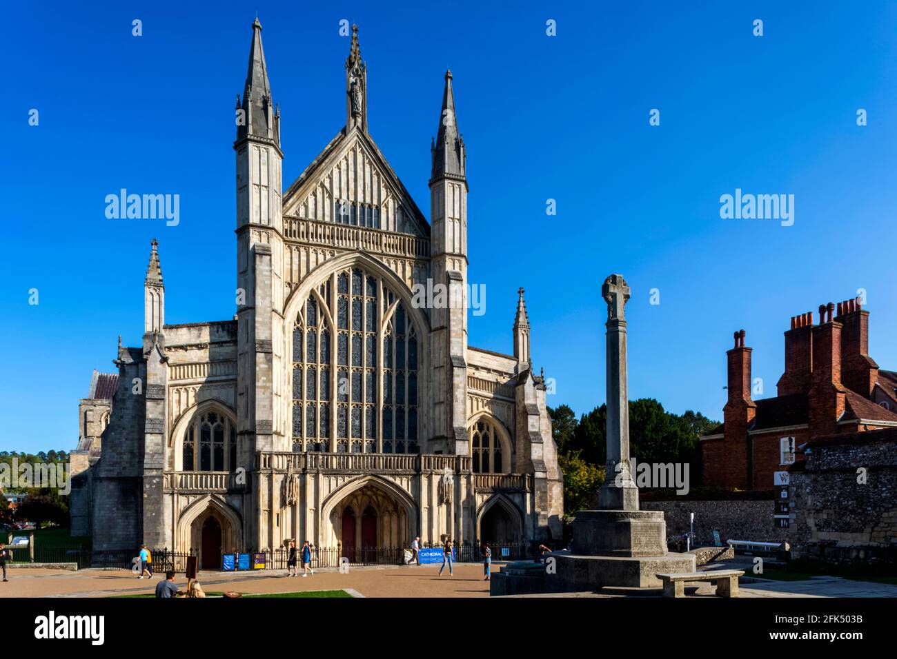England, Hampshire, Winchester, Winchester Cathedral *** Local Caption