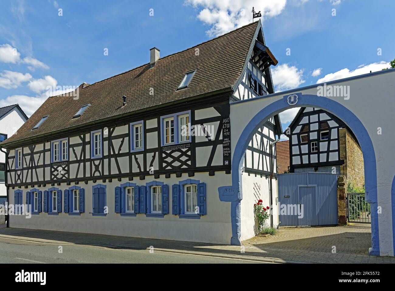 Gebäude, Torbogen, historisch Stock Photo