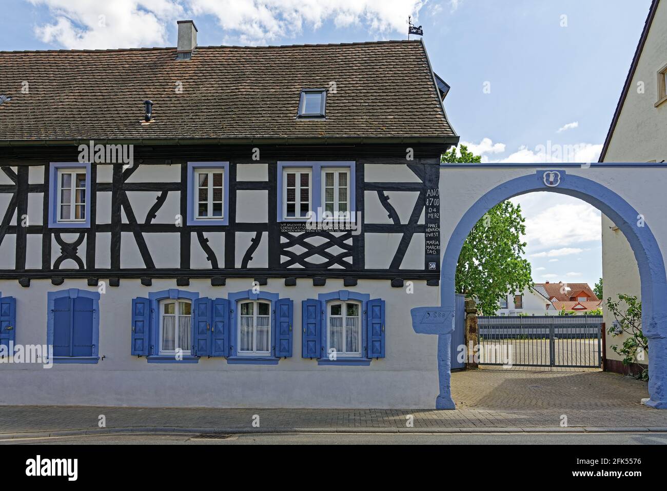Gebäude, Torbogen, historisch Stock Photo