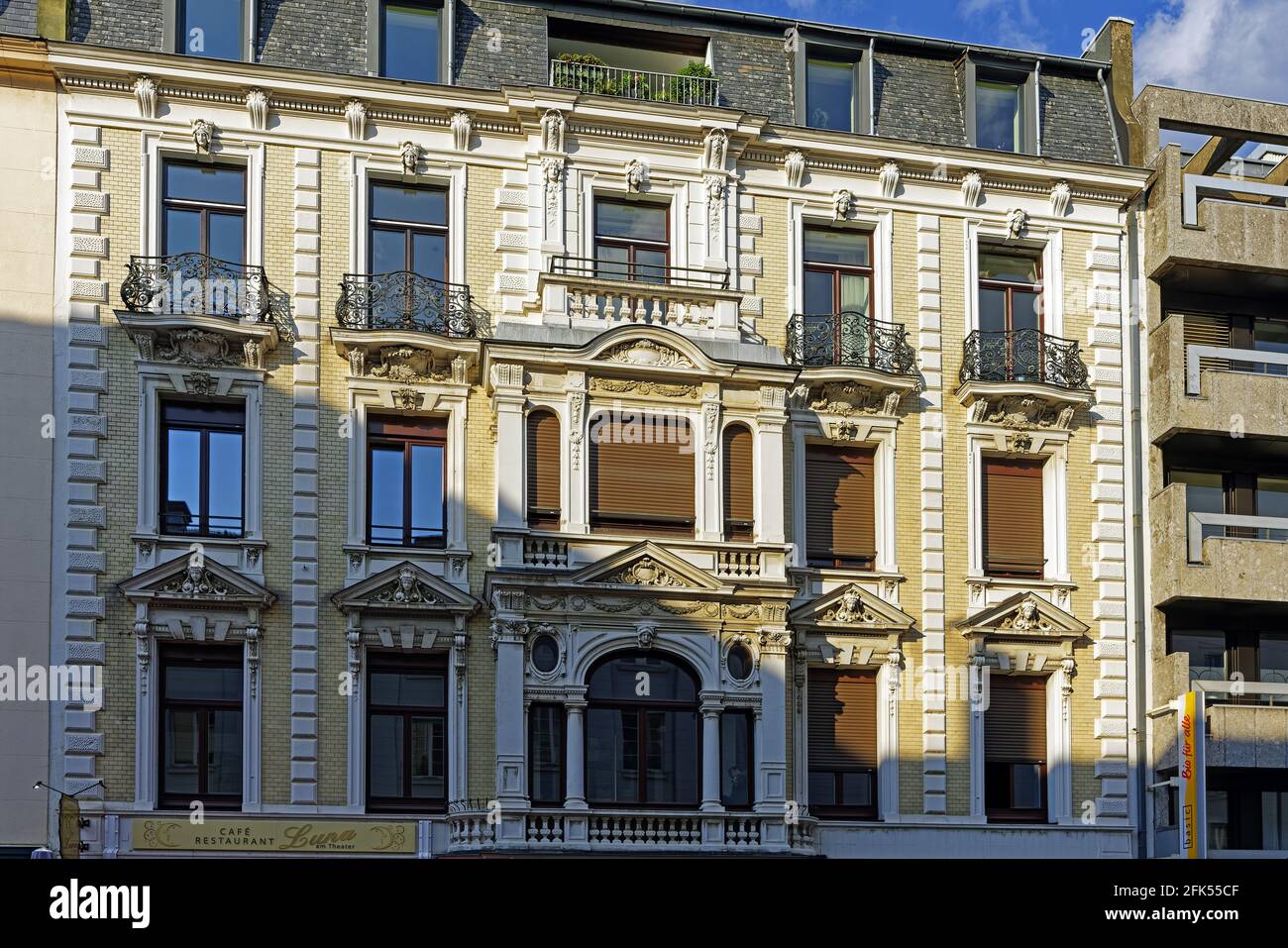 Hausfassade Stock Photo