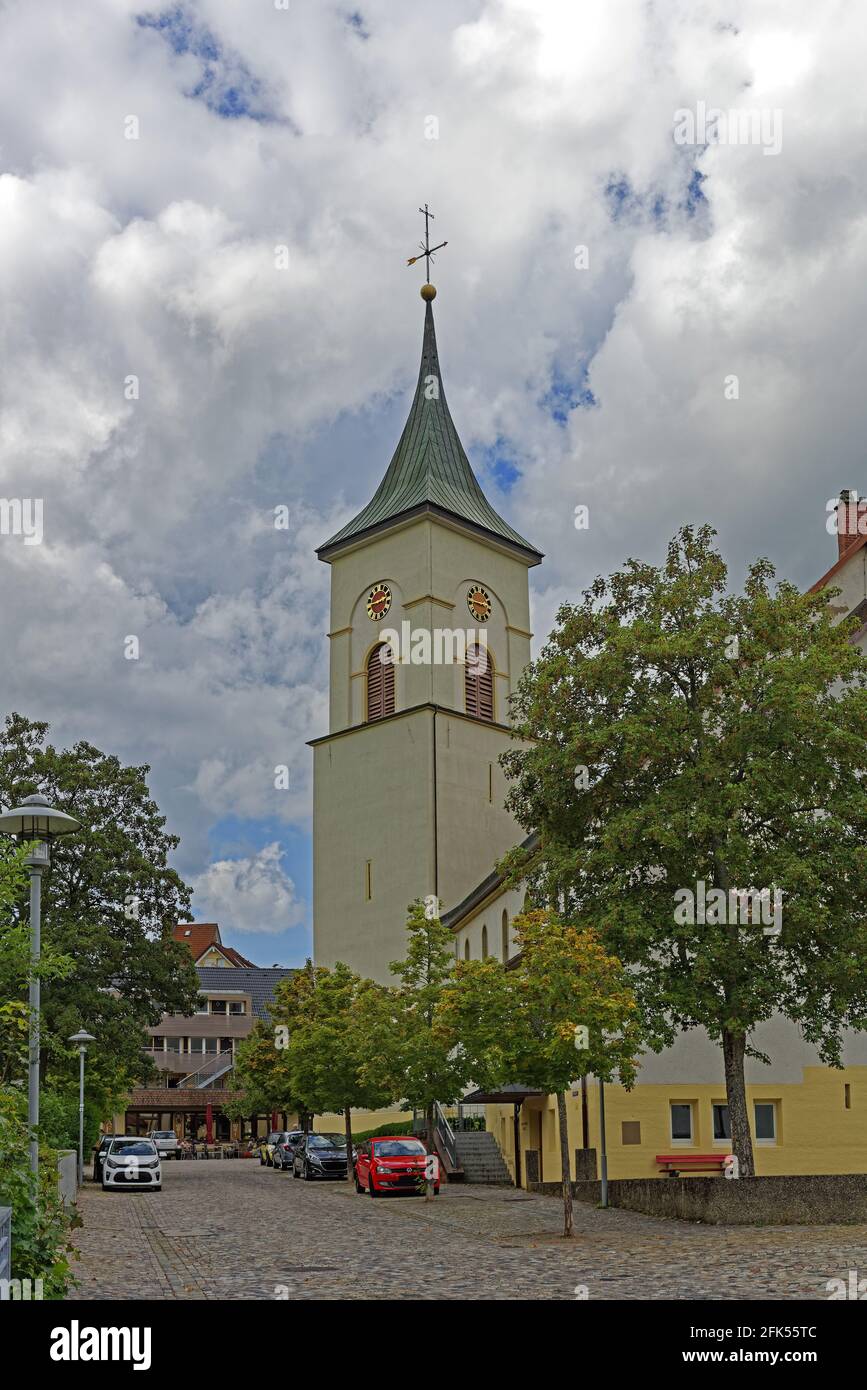 Pfarrkirche Sankt Nikolaus Stock Photo