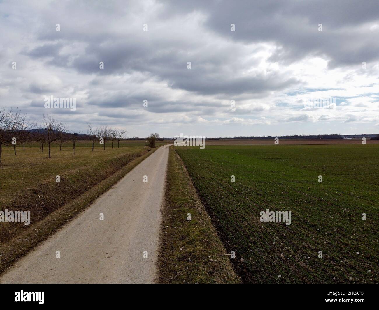Agricultural field in Bavaria photographed in daylight Stock Photo - Alamy