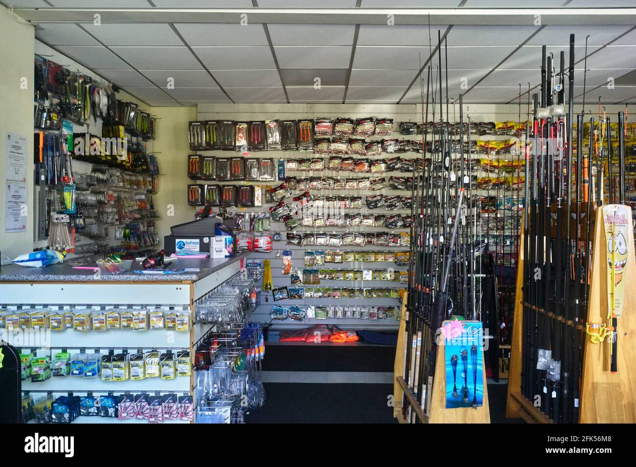 Fishing tackle shop hi-res stock photography and images - Alamy