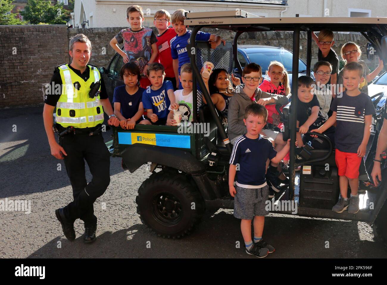 St Patricks Primary School ,Troon, Ayrshire, Scotland, UK. The annual