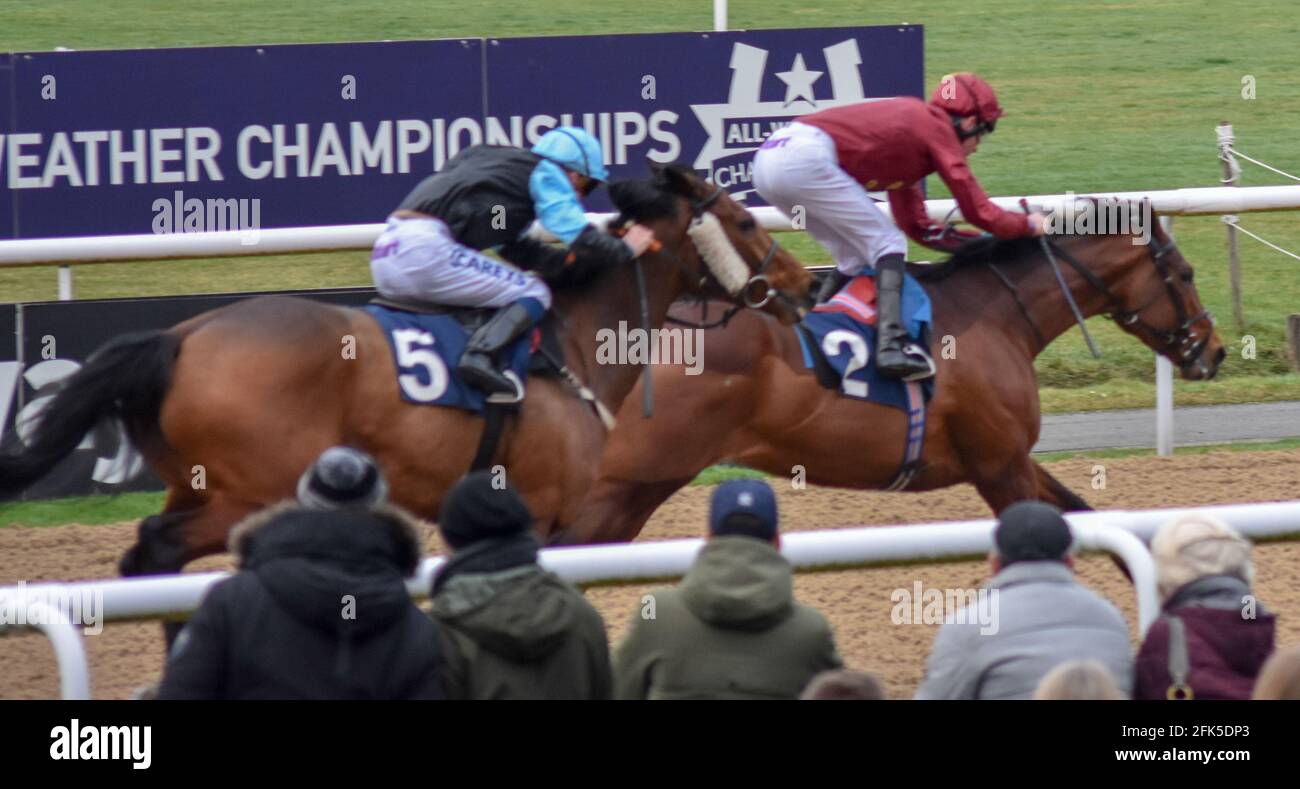 Wolverhampton Races Wolverhampton Races, a day at the Horse Racing Stock Photo - Alamy