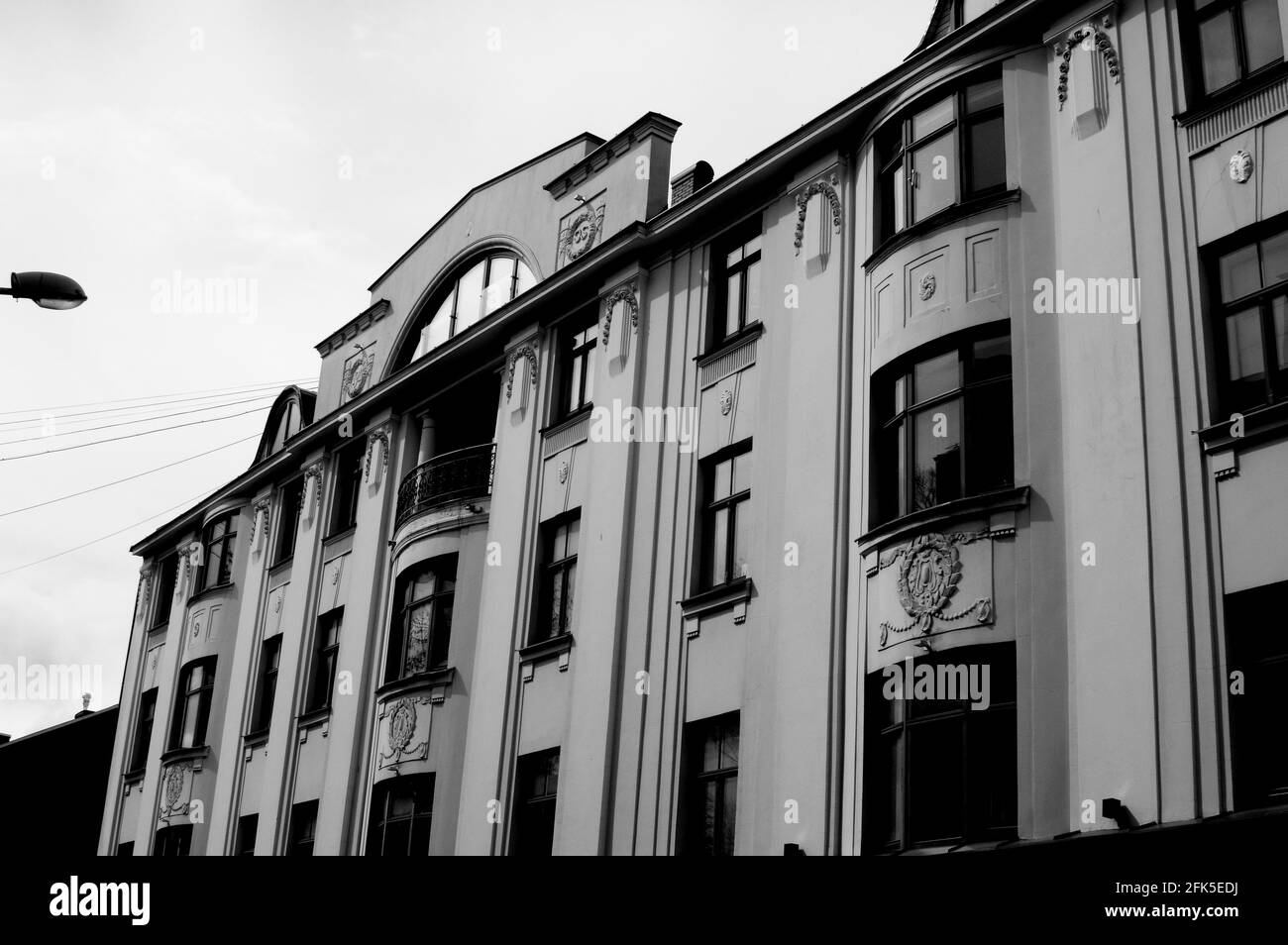 Building Architecture In Eastern Europe Stock Photo Alamy