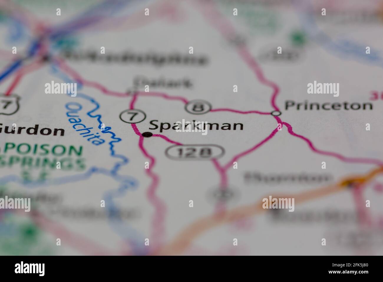 Map of sparkman hires stock photography and images Alamy