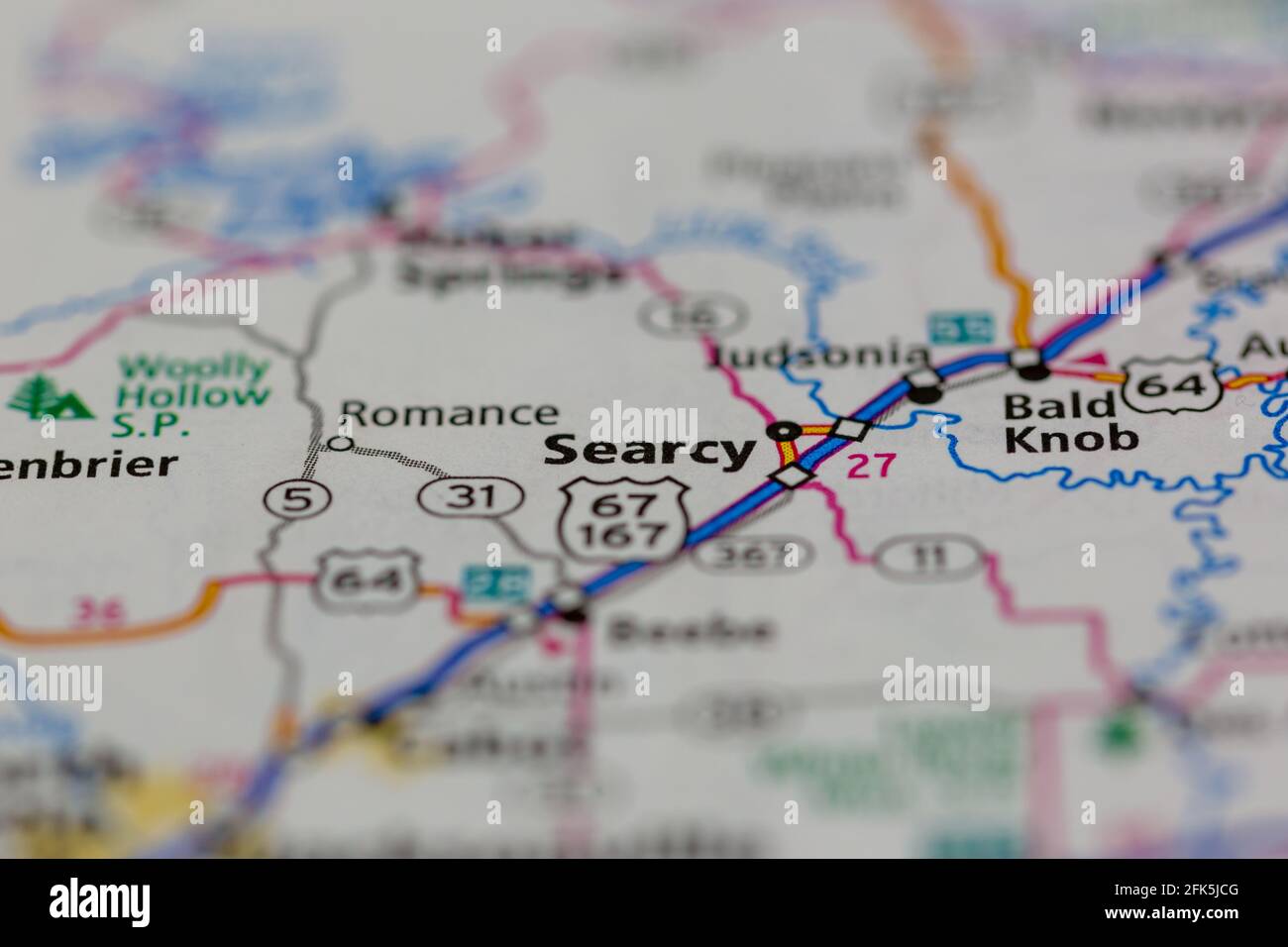 Searcy arkansas map hires stock photography and images Alamy