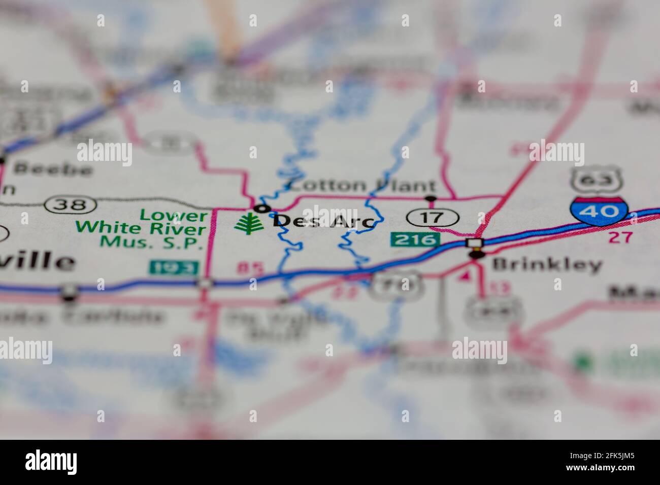 Map of des arc hires stock photography and images Alamy