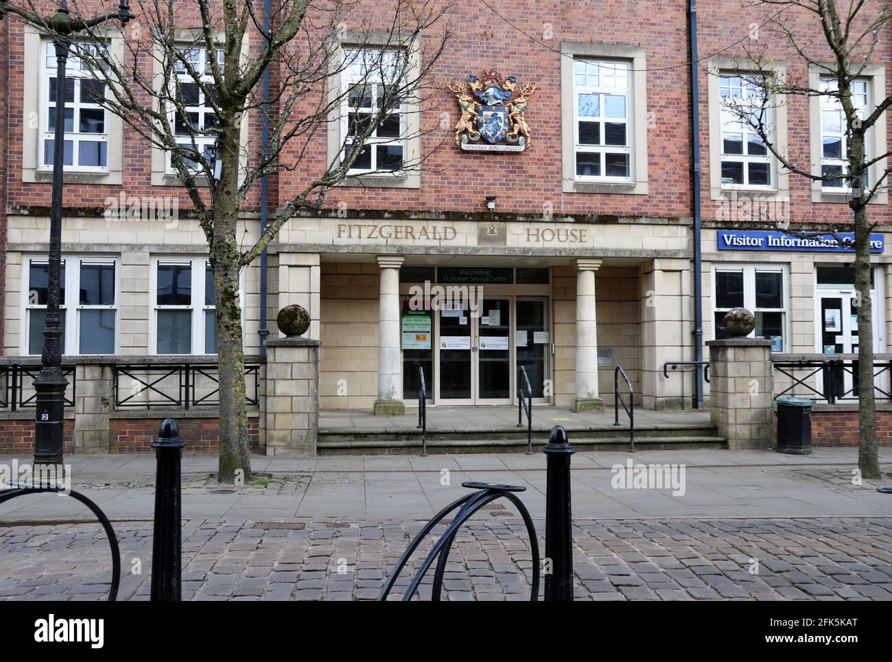 Fitzerald House in Macclesfield Stock Photo Alamy