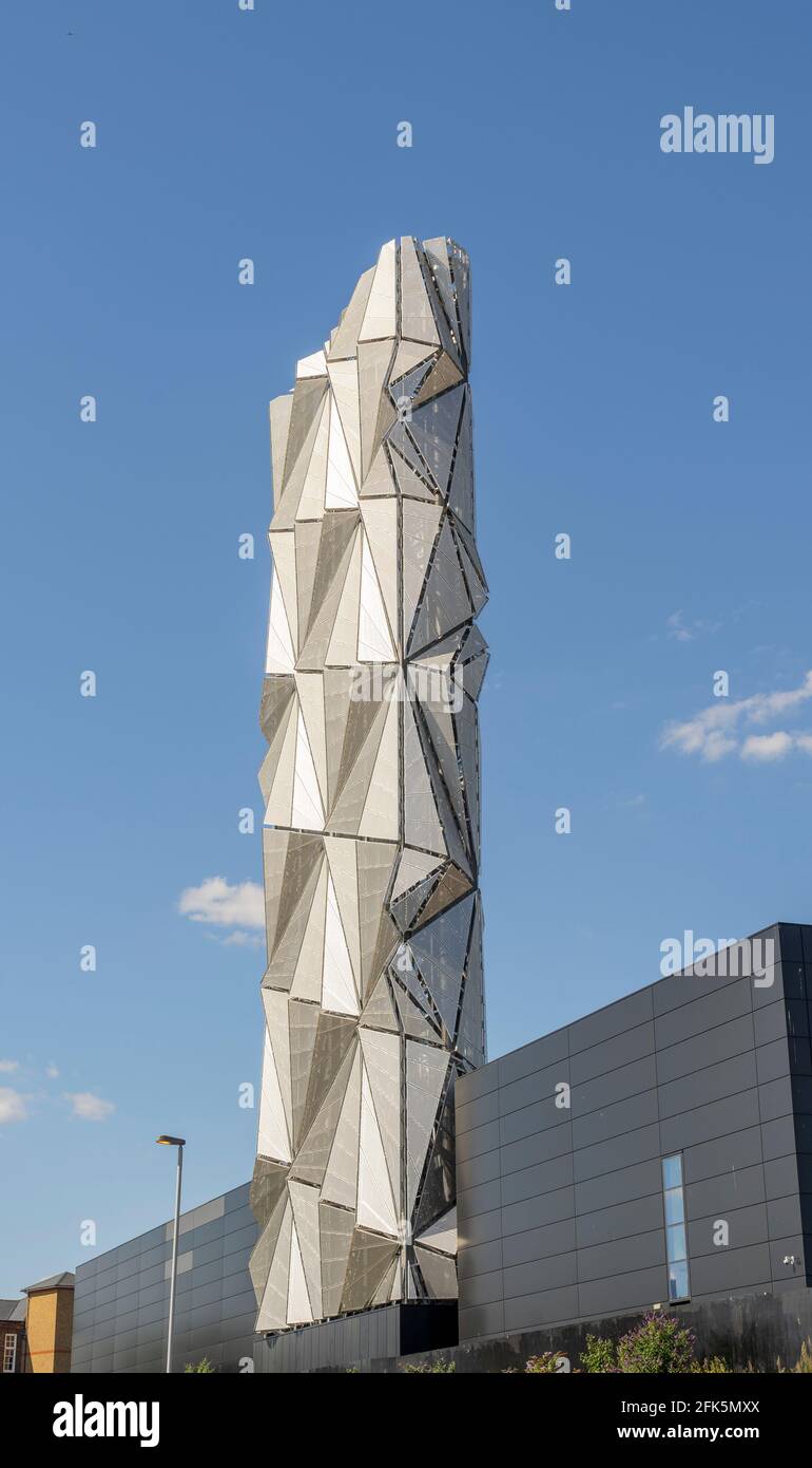 July 2020. London. Greenwich Peninsula Low Carbon Energy Centre, ,London England Stock Photo