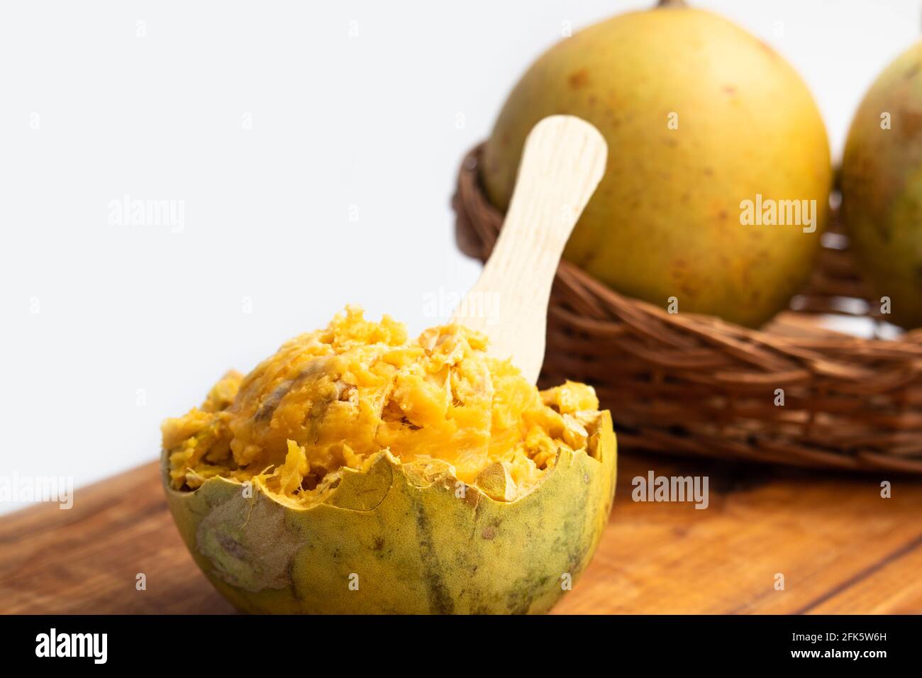 Wood Apple Also Known As Bael, Bel, Belgiri, Bili, Bhel Or Shirphal In