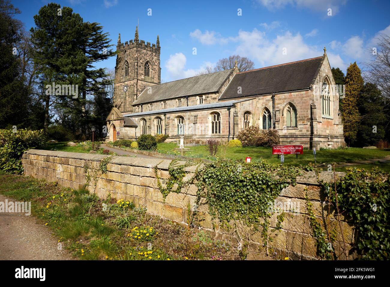 Grade II* Listed The Parish Church of St Martin Alfreton Derbyshire