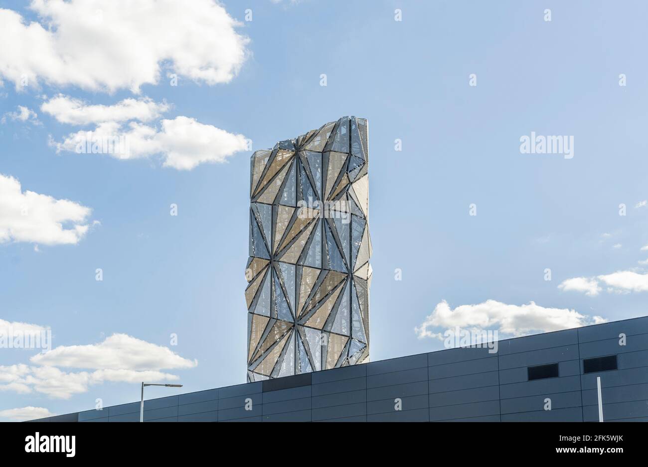 July 2020. London. Greenwich Peninsula Low Carbon Energy Centre, ,London England Stock Photo