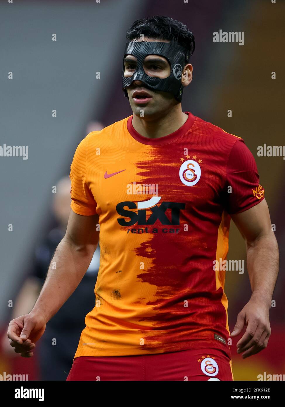 ISTANBUL TURKEY APRIL 28 Radamel Falcao Of Galatasaray During The 