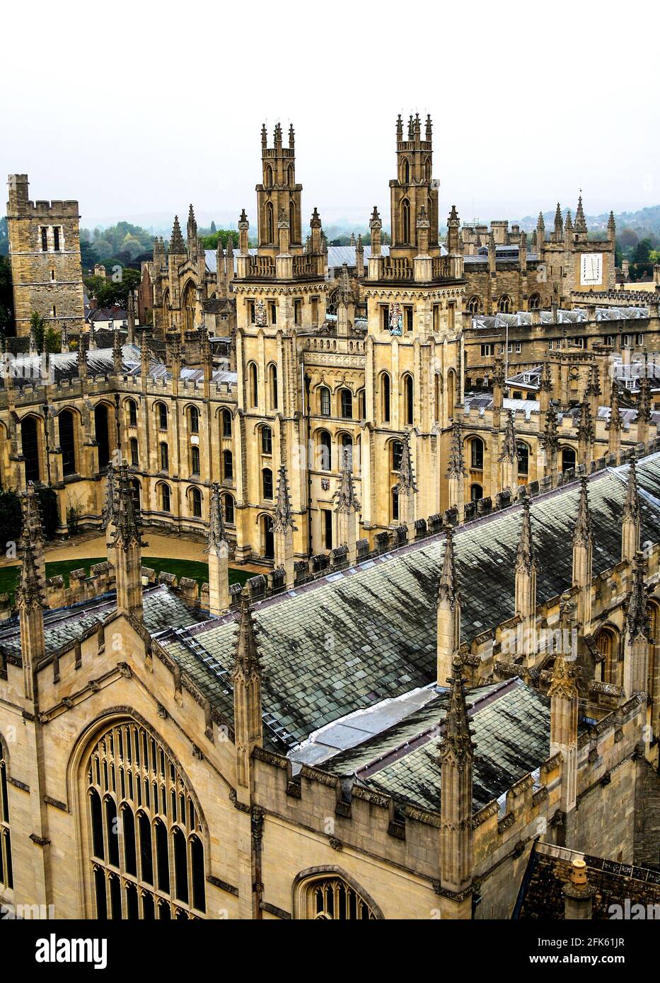 All Souls College, part of the University of Oxford (England) Stock Photo