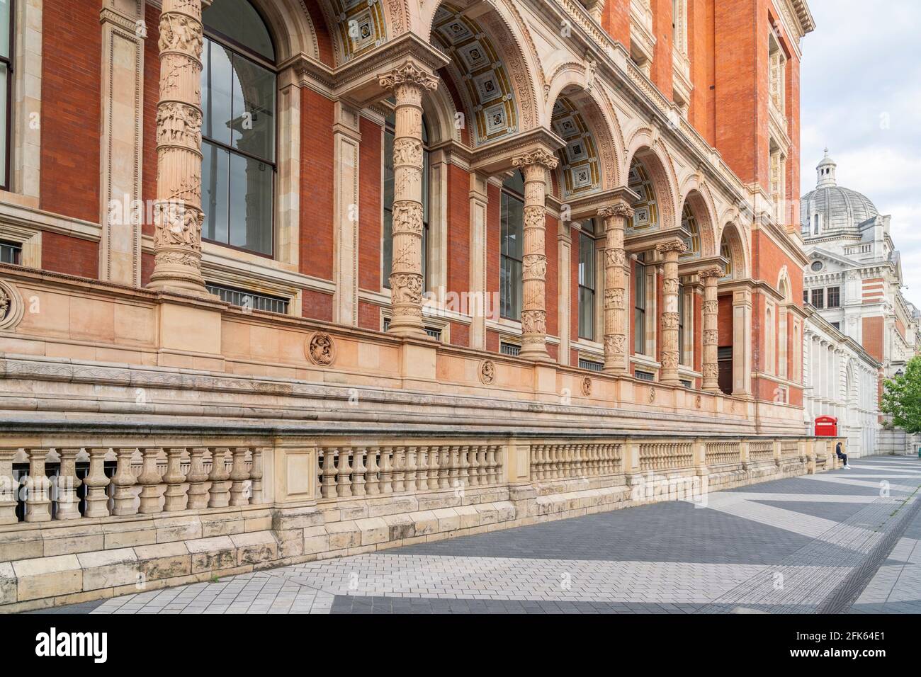 July 2020. London. Victoria and Albert or V and A museum, London, England Stock Photo