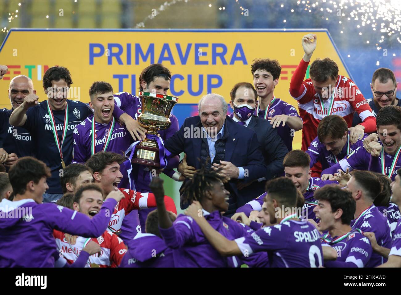 ACF Fiorentina U19 v SS Lazio U19 - Primavera Coppa Italia Final - Stadio  Ennio Tardini