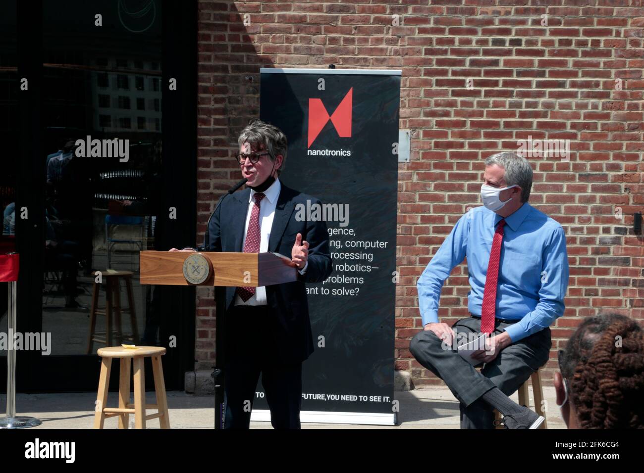 Matte Putman BROOKLYN, NY- APRIL 28: (L-R) Matthew Putman, CEO and cofounder of ...