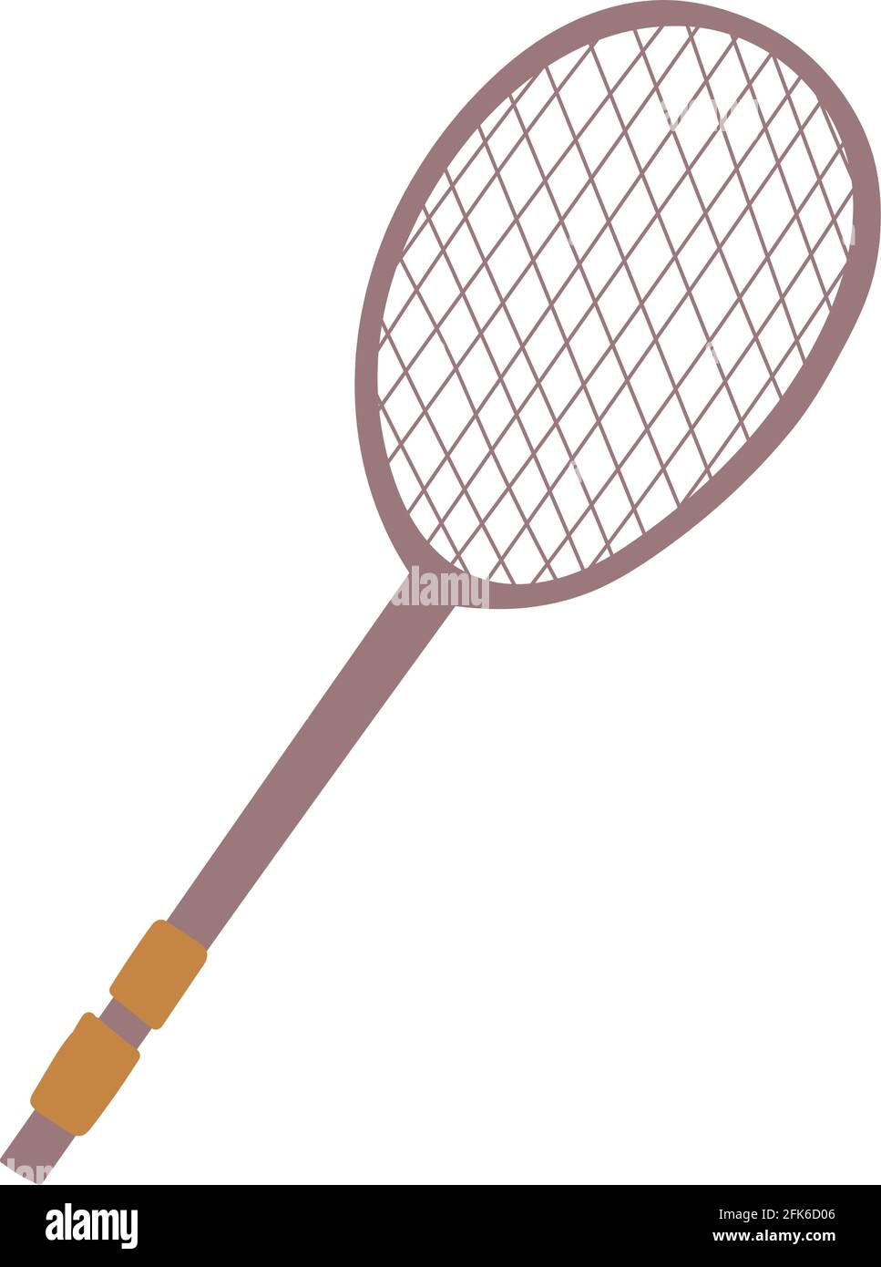 sport tennis racket isolated icon Stock Vector Image & Art - Alamy