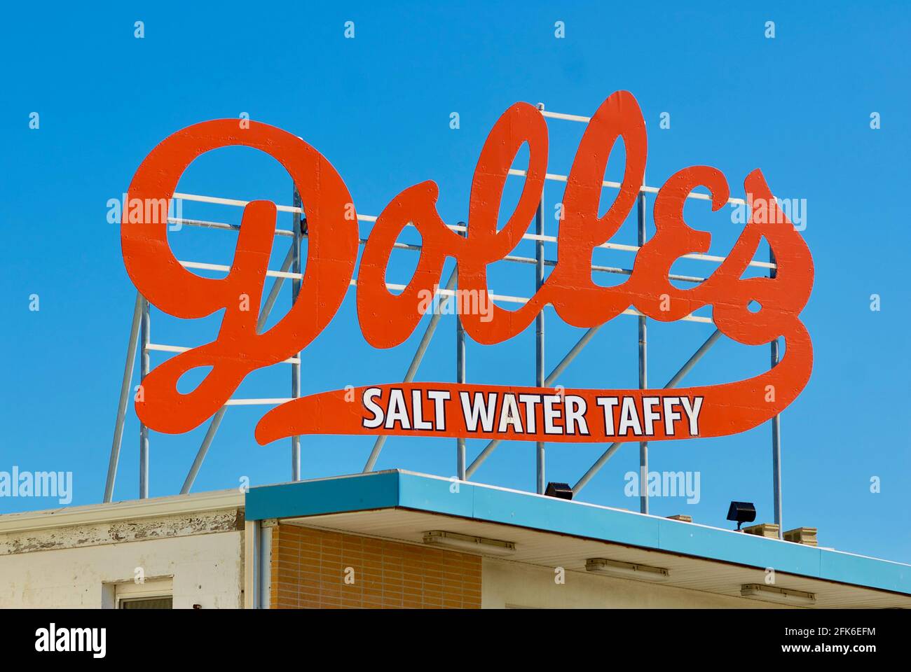 Rehoboth Beach, Delaware, USA September 17, 2017 The historic Dolles