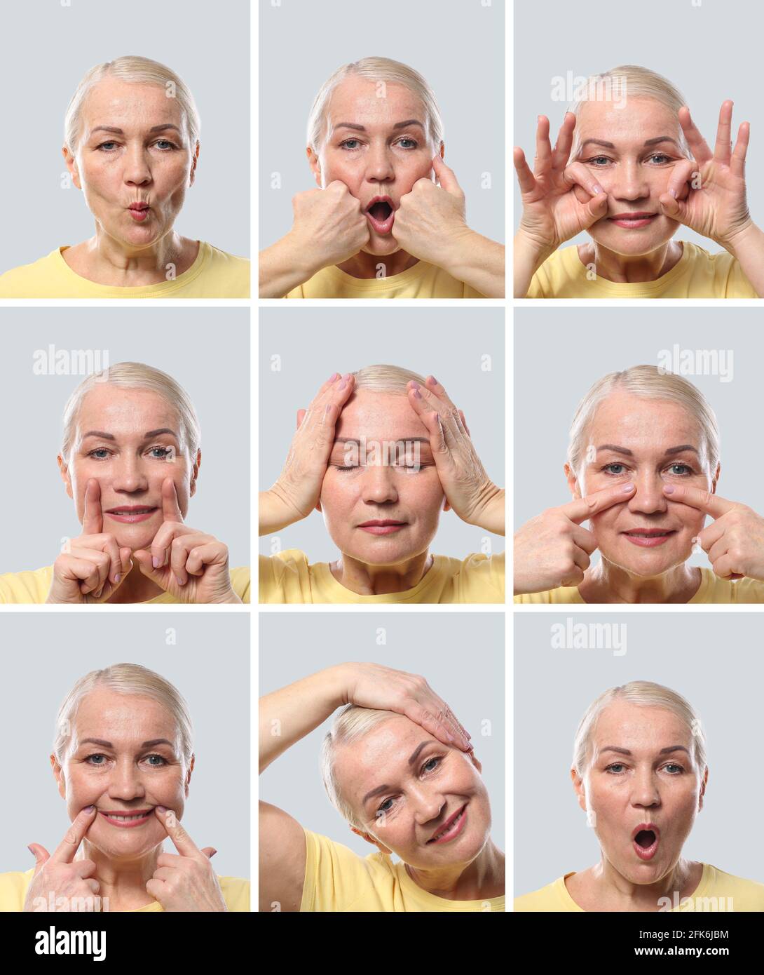 Face building exercises hot sale