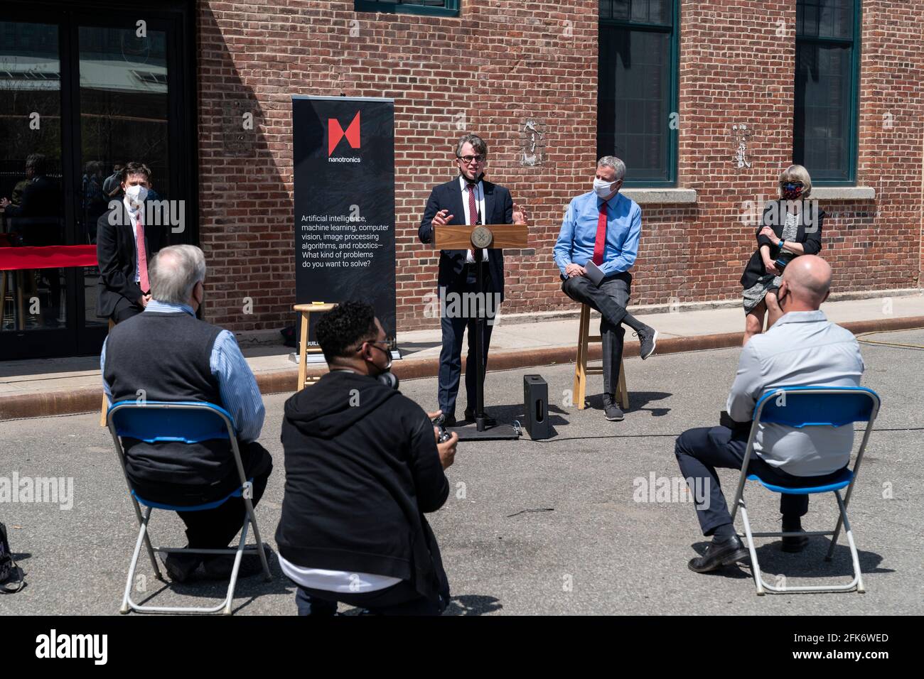 Matte Putman New York, NY - April 28, 2021: CEO of Nanotronics Matthew Putman speaks ...