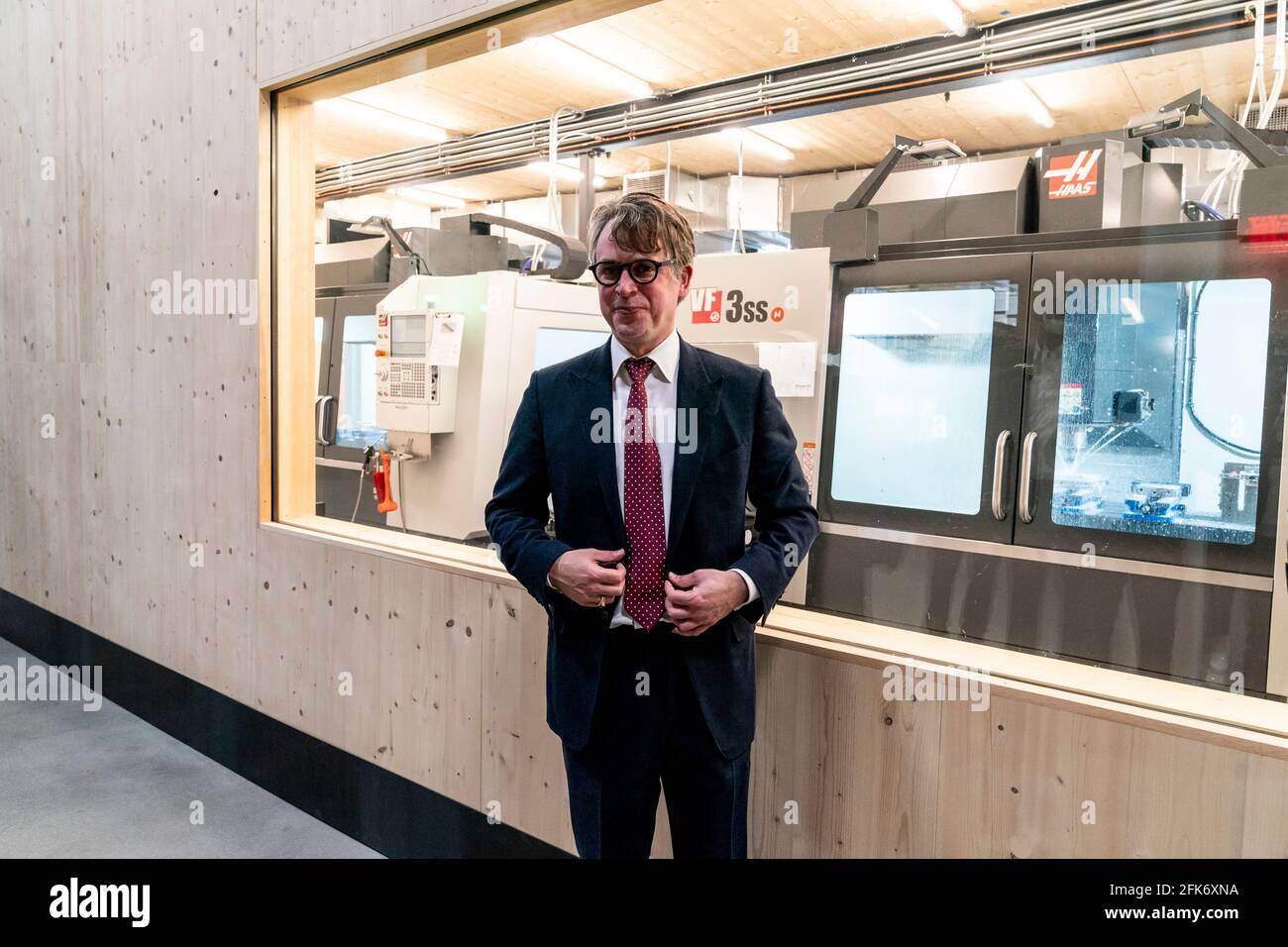 Matte Putman New York, NY - April 28, 2021: Nanotronics CEO Matthew Putman leads the ...