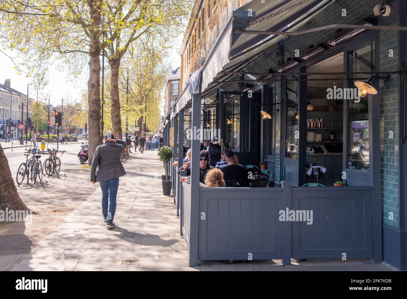 Chiswick High Road, A Long High Street Of Shops And Restaurants In West 