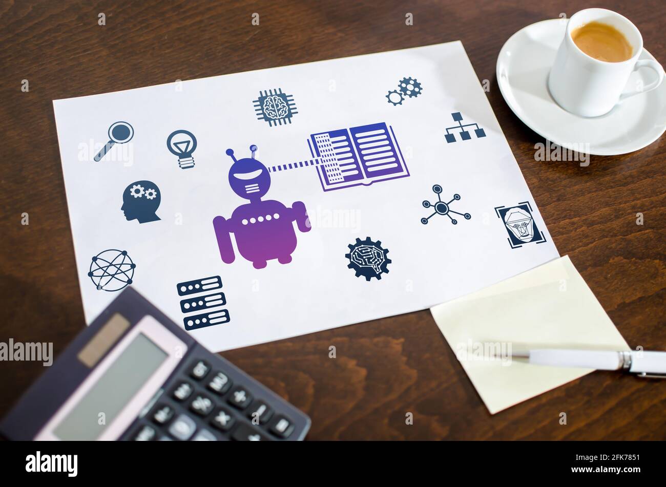 Robot data paper hi-res stock photography and images - Alamy