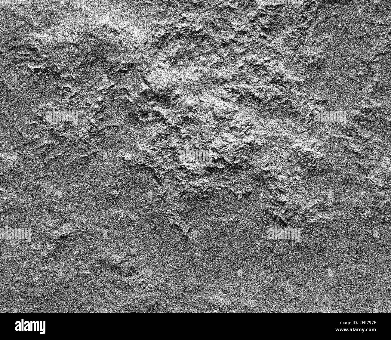 Abstract space object relief surface. Stone or metal texture. 3d