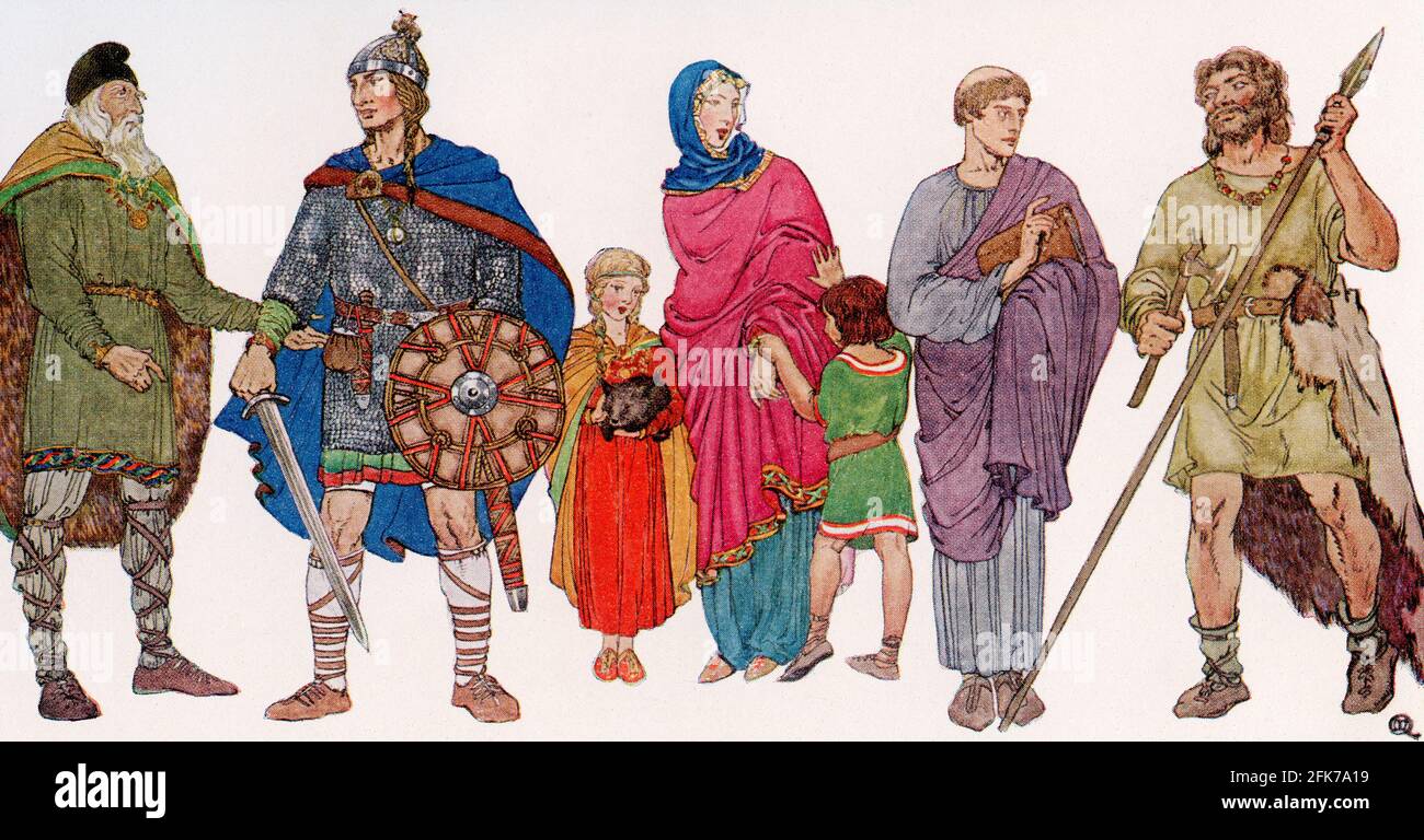 anglo saxon people characteristics