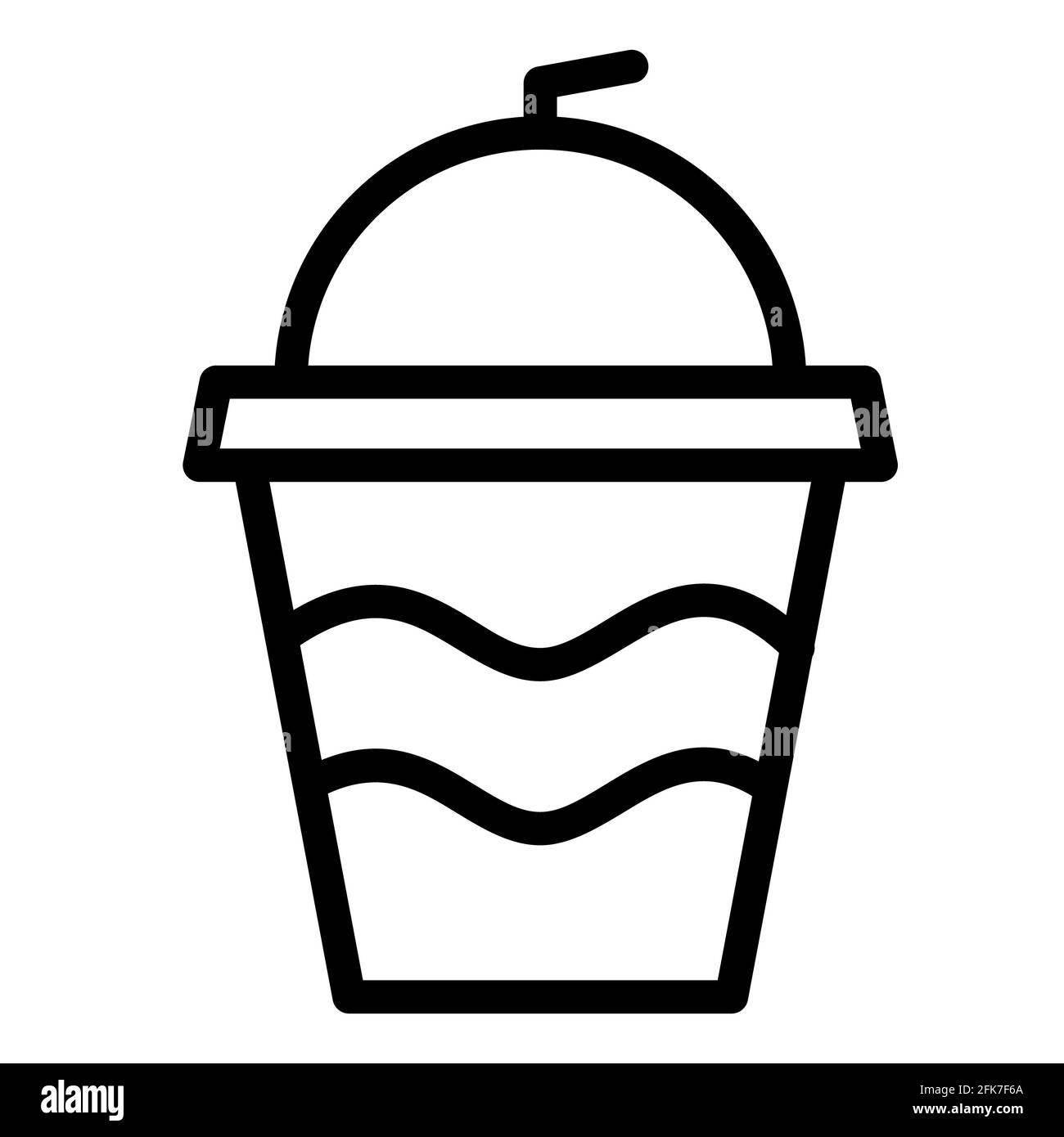 Milk shake and ice cream black and white • wall stickers black-and-white,  natural, glacé