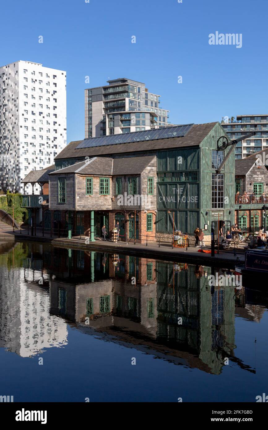 The Canal House bar and restaurant, Birmingham UK Stock Photo